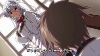 Blonde MILF's tight ass gets filled with jizz in Hentai Uncensored Porn