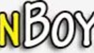 Watch these Japanese twinks take turns stuffing their assholes with cum