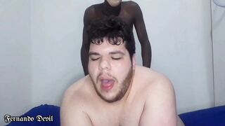 Putao2024, Bob Willian, and Fernando Devil take on a massive black cock in wild compilation of anal creampies