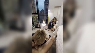 Watch Cauan Wink and Jho Klauss take turns pounding after work - real skinny body, boy on boy, and bareback!