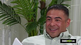 Draven Navarro and Rokco Mann take turns riding each other before getting their asses drilled hard