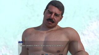 May Love's stepdaddy gives her a steamy shower & sloppy BJ with a huge load of cum