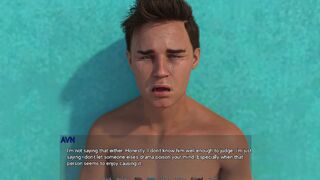 May Love's stepdaddy gives her a steamy shower & sloppy BJ with a huge load of cum