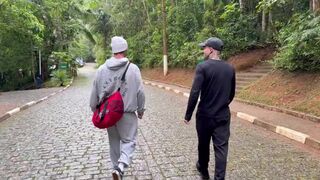 Euerickdiaz & Maloka dominate & bareback personal trainer after intense workout