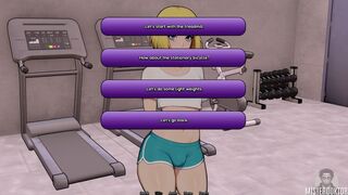 FemboY #09: Watch this blonde teen take a hard pounding in a wild game of BUNKERED!