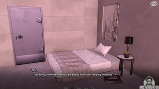 FemboY #09: Watch this blonde teen take a hard pounding in a wild game of BUNKERED! - 7 image