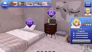 FemboY #09: Watch this blonde teen take a hard pounding in a wild game of BUNKERED! - 8 image