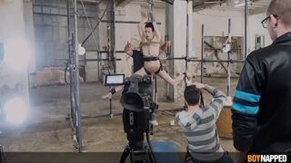 Sean Taylor dominates Elio Amari in a wild, steamy threesome