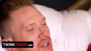 Oliver Carte & his buddies take on a group of teen sluts with bareback monster cock - 13 image