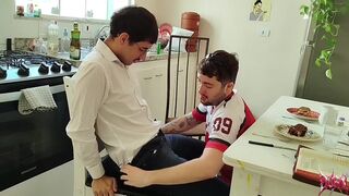 I only wanted to know about his man, but he showed me the words of God with Dorn & Sub Zero's huge butts on!