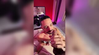 My friend's brother Pedro Matiazi dominates me with his massive cock in POV