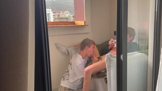 Ethan Lestray & Max Gen take turns pounding a juicy, wet ass while sharing a hot load - 5 image