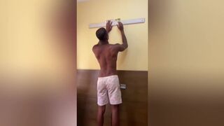 Novin Carioca & Jhulian Moura go wild with white twink's big cock in the forest - 1 image