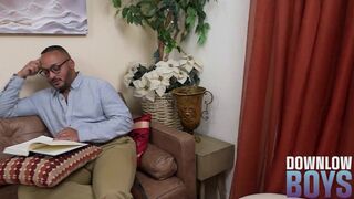 Dillon Diaz & Max Maybry beg for rough raw sex in their glasses-wearing boys scene - 1 image