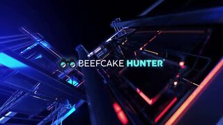 Watch beefcake Gerard take a massive BBC deep and get a hot load on his big dick - 1 image