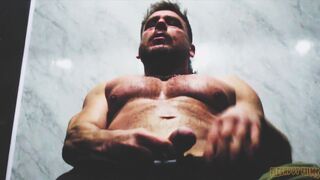 Drills & Barebacks mercilessly drill muscular boy on boy with their big cocks - 6 image