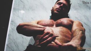 Drills & Barebacks mercilessly drill muscular boy on boy with their big cocks