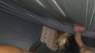 Kadu Soares & Ari Demo strip tease & eat ass in public with young guy - 4 image