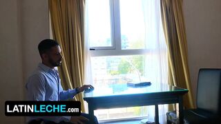 Shulxxx teaches Felipe Hires how to deepthroat & suck like a pro in English lessons - 2 image