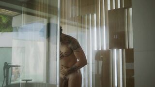 Gonzales goes wild with his BBC in a hairy tattooed guy's ass - 2 image
