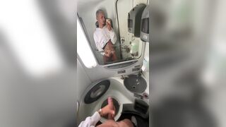 Heitor Baumann's steamy bathroom blowjob to a lucky stranger ends in a hot shower - 14 image