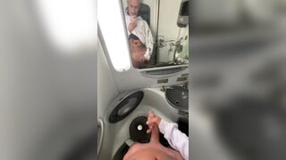 Heitor Baumann's steamy bathroom blowjob to a lucky stranger ends in a hot shower - 15 image