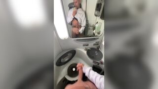 Heitor Baumann's steamy bathroom blowjob to a lucky stranger ends in a hot shower - 5 image