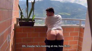 Watch me seduce my boyfriend's best friend and take his massive black cock deep in my tight ass!