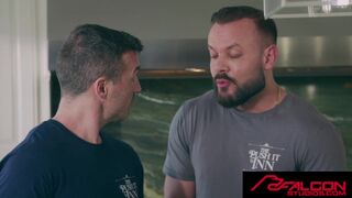 Seth Peterson and Sean Xavier go wild with deepthroating, rimming, and bareback fucking in Falcon Studios - 2 image