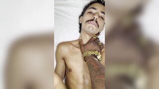 TheViciousGabe's petite frame takes on a massive BBC in doggystyle with no protection - 2 image