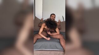 Watch Tonhao Fodas take a raw anal pounding and deep throat for her daddy's pleasure