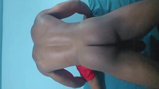 Luccas Melo smothers hung black guy with her juicy ass & fucks him raw with her big body - 12 image
