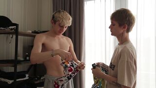 Max Gen and Ethan Lestray take on two huge cocks in tight asses - Homemade Homemade Homemade Homemade - 3 image