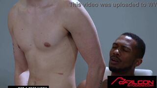 Kane Fox & Twunks team up for Boss Appreciation Day with a hot deepthroat & handjob treat for Sean Xavier - 8 image