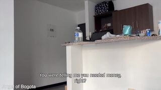 Watch two hot Latin guys go wild on vacation in Colombia - POV bareback action