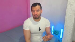 Nicaraguense boy gets his tight ass drilled by a well-endowed Mexican hunk