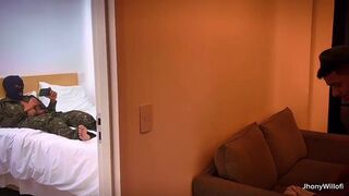 Johny Will & DeminhoAtv take a raw, wild anal ride on Belami's newbie - 3 image