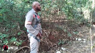Watch Dropboyfloripabrasil & The Hunter bareback in public, pissing in mouth POV - 14 image