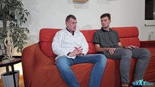 Dominick Balta's instructions for straight guy's cure: long wet dick sucking with a hot amateur from Europe