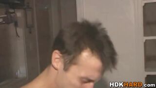 Watch this horny dude get his ass fingered & licked until he's a cum-hungry hunk - 14 image