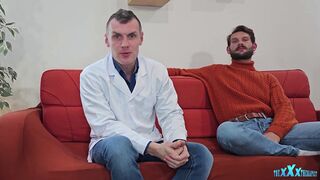 Watch Dominick Balta's Amateur Gag Session with a Hot Blonde's Uncensored Gag Session with Dr. Dante - 2 image