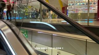 Andres, Mars, and Axell take on a massive dick in a wild public mall, taking massive facial cumshots and huge loads - 1 image