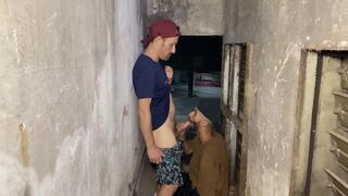 DropboyFloripa & Big Marcos get wild with a guy next door at construction site - 1 image