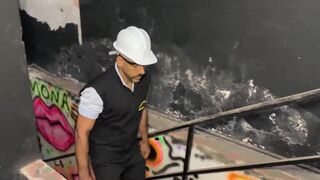 DropboyFloripa & Big Marcos get wild with a guy next door at construction site - 7 image