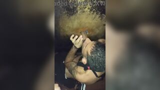 Two hot guys take turns pounding a slutty Glory Hole in amateur bareback action - DropboyFloripa, Lucasdelucca, Bob Will - 9 image