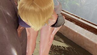 Watch Yaoitube's deepthroating skills in a steamy Japanese hentai game with Link