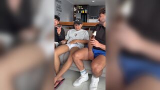 Omar Castell C & his friends go wild with a hot threesome, including blowjobs and anal sex - 9 image