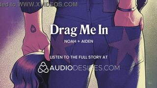 Roleplay: Sucking your cock in a public bathroom ASMR! - 8 image