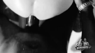 Mrsenegal takes raw black cock and gets jizzed on in Bareback Vol. 3 - 13 image