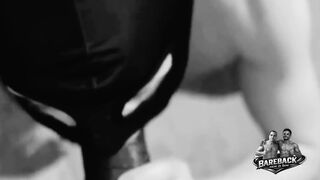 Mrsenegal takes raw black cock and gets jizzed on in Bareback Vol. 3 - 6 image